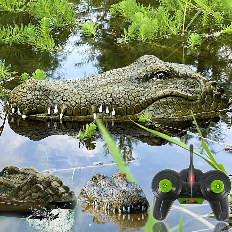 remote control alligator head