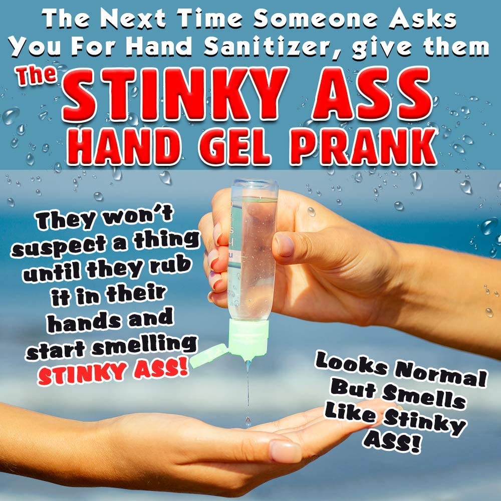 stinky smelling hand sanitizer