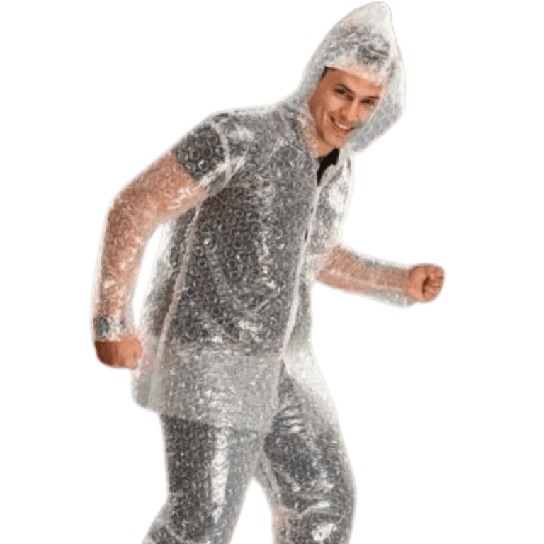 Bubble Wrap Suit A Party Popping Good Time Define Awesome