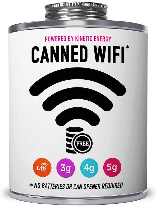fast internet in a can