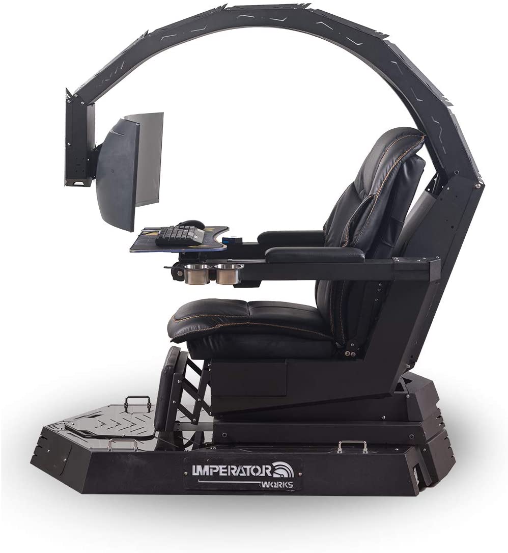 The Ultimate Gaming Chair w/ 3+ Monitor Mounts (+Ergonomic)