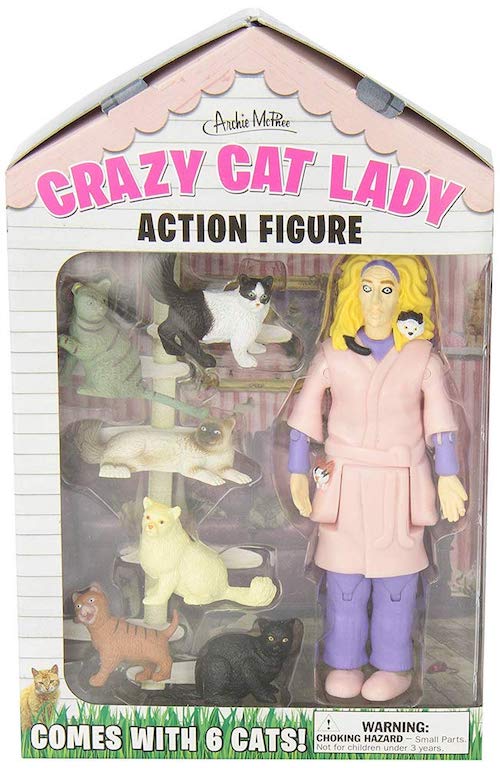 The Crazy Cat Lady Action Figure 1