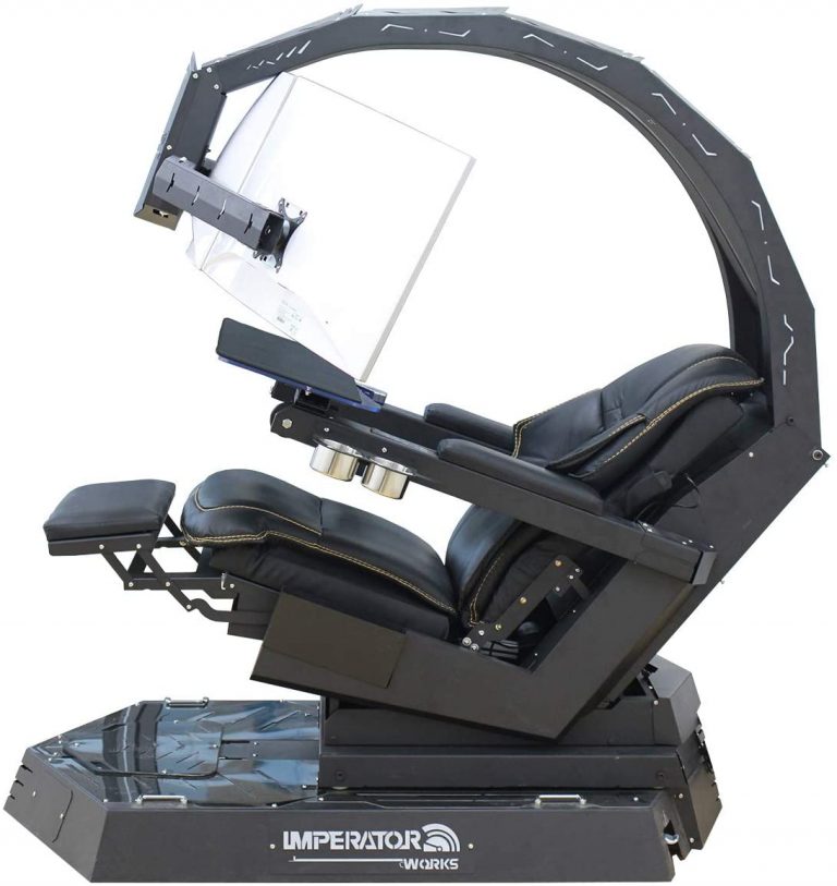 The Ultimate Gaming Chair W 3 Monitor Mounts Ergonomic 