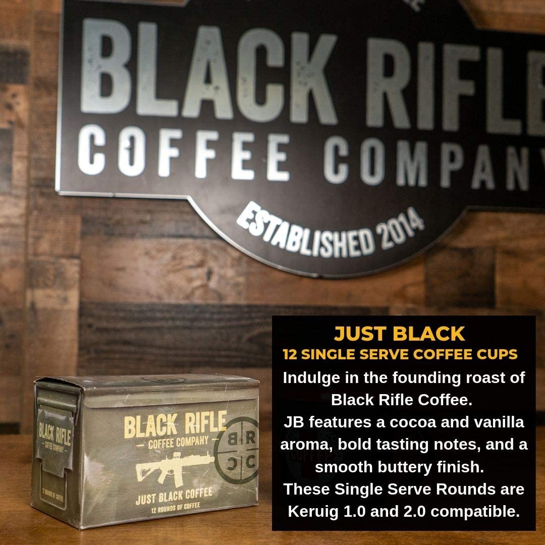 just black coffee from Black Rifle Coffee Company