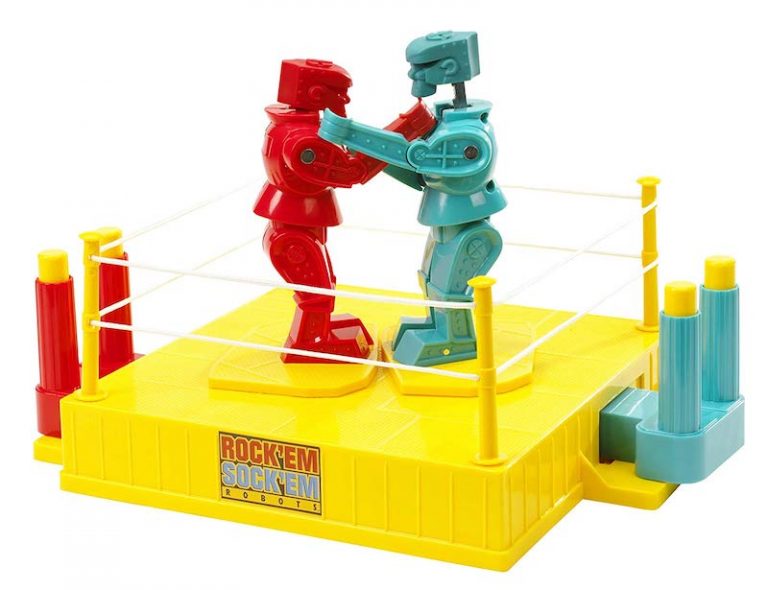 Rock 'Em Sock 'Em Robots The Original 2 Robot Fighting Game